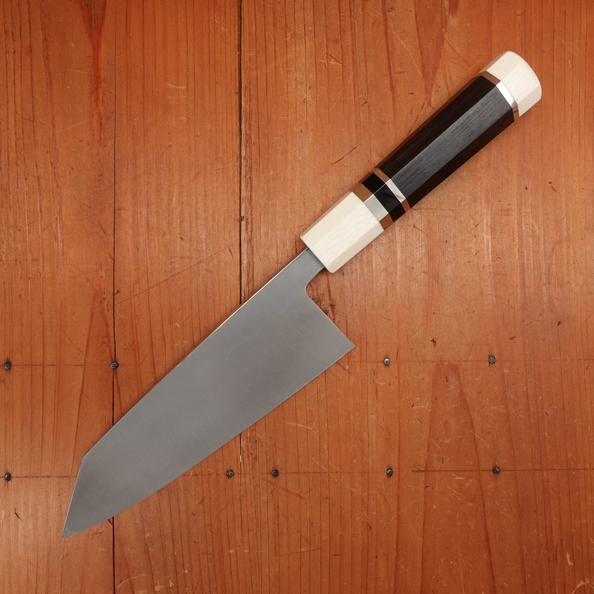 Trade In Jikko Shiko 180mm Kiritsuke Deba Aogami 2 Ebony