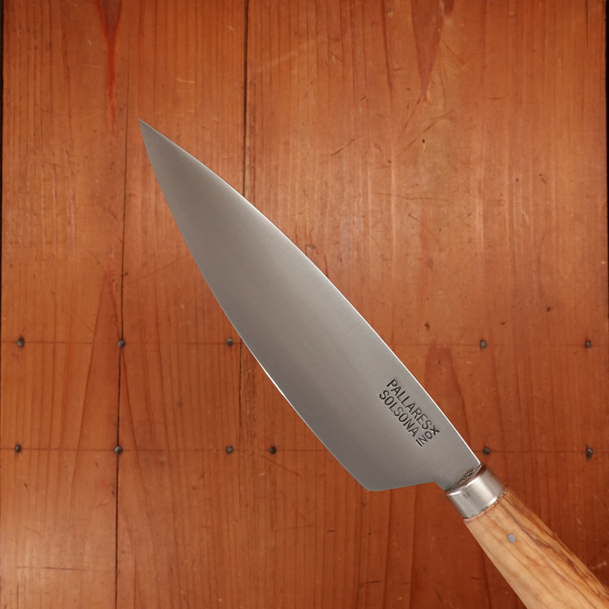 Pallares 6" Kitchen Knife Stainless Steel Olive Handle