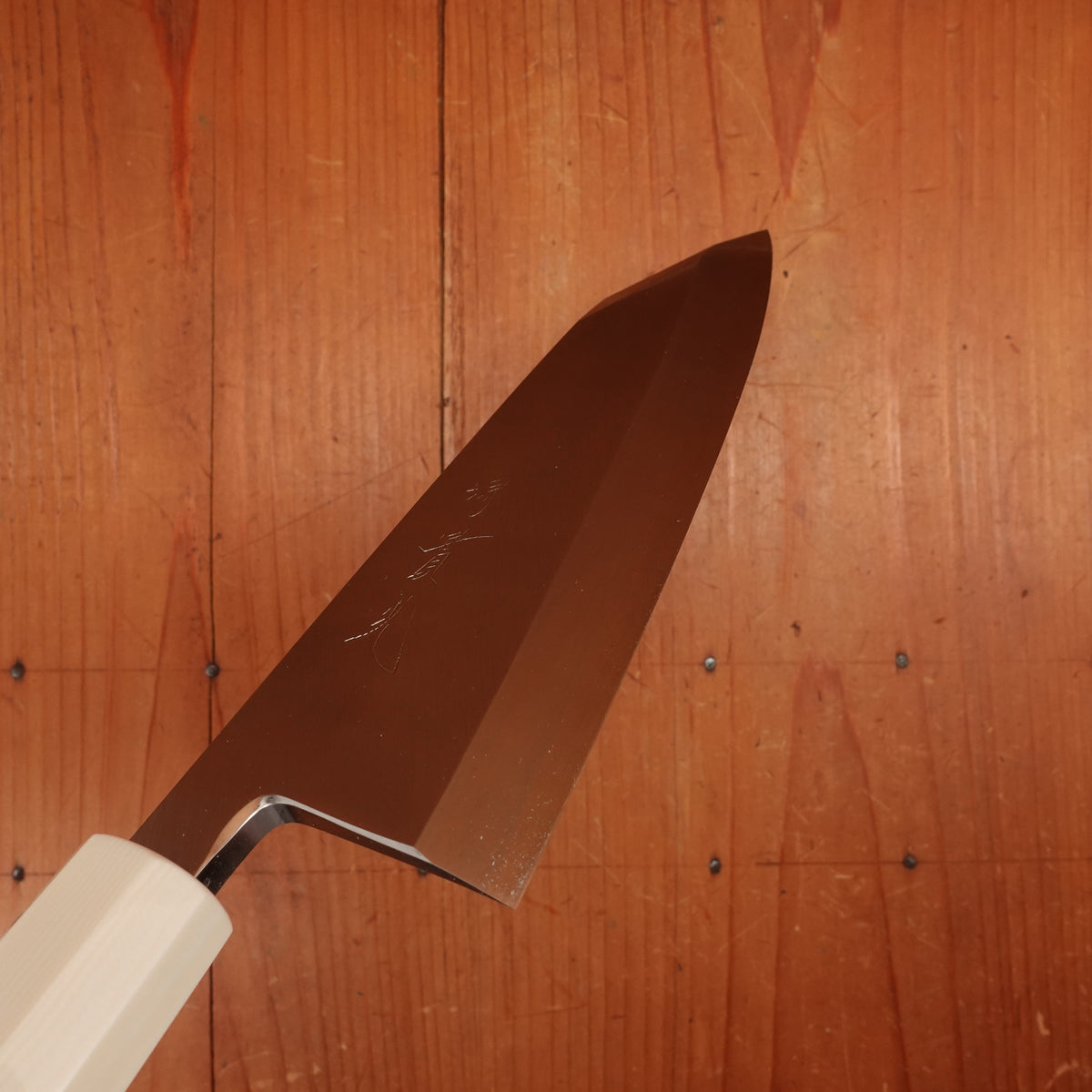 Trade In Jikko Shiko 180mm Kiritsuke Deba Aogami 2 Ebony