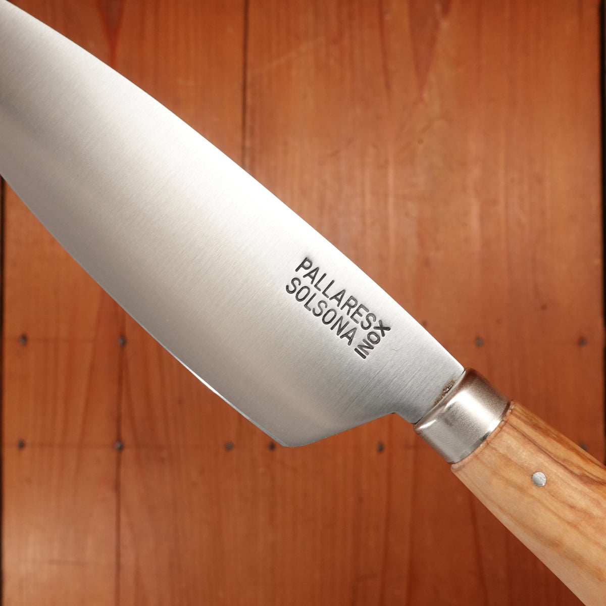 Pallares 6" Kitchen Knife Stainless Steel Olive Handle
