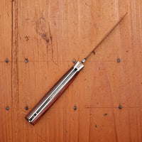 Au Sabot Pradel 9.5cm Pocket Knife Spear Point Carbon Violetwood Handle