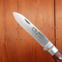 Au Sabot Pradel 9.5cm Pocket Knife Spear Point Carbon Violetwood Handle