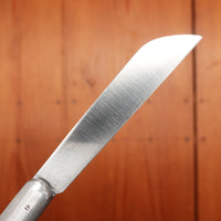 Au Sabot Langres 8cm Pocket Knife Sheepsfoot Carbon Black Rhodoid Composite Handle
