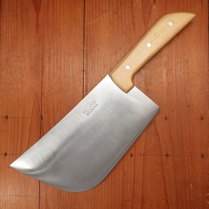 Pallares 9" Butcher Cleaver Carbon Steel Boxwood Handle