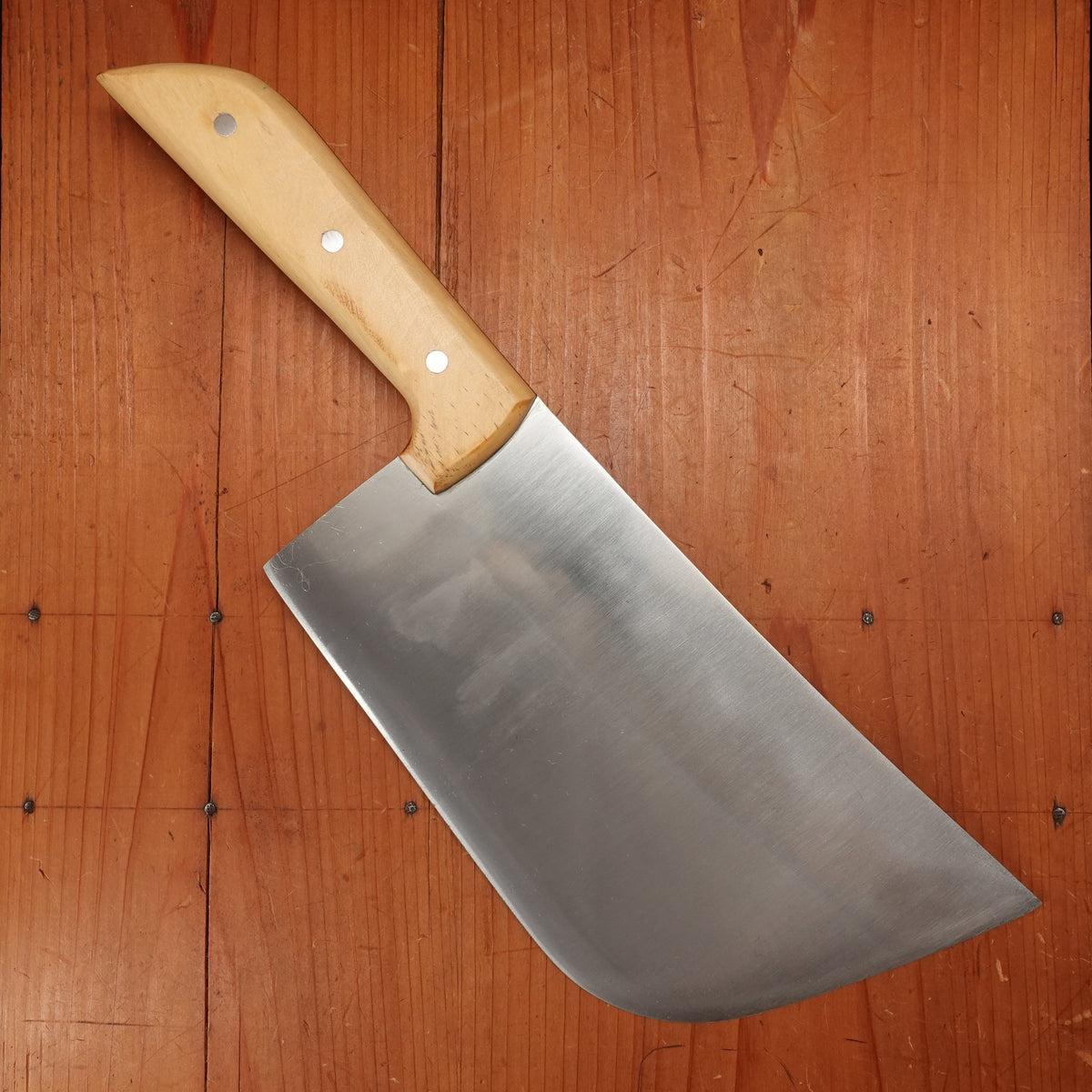 Pallares 9" Butcher Cleaver Carbon Steel Boxwood Handle