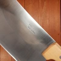 Pallares 9" Butcher Cleaver Carbon Steel Boxwood Handle