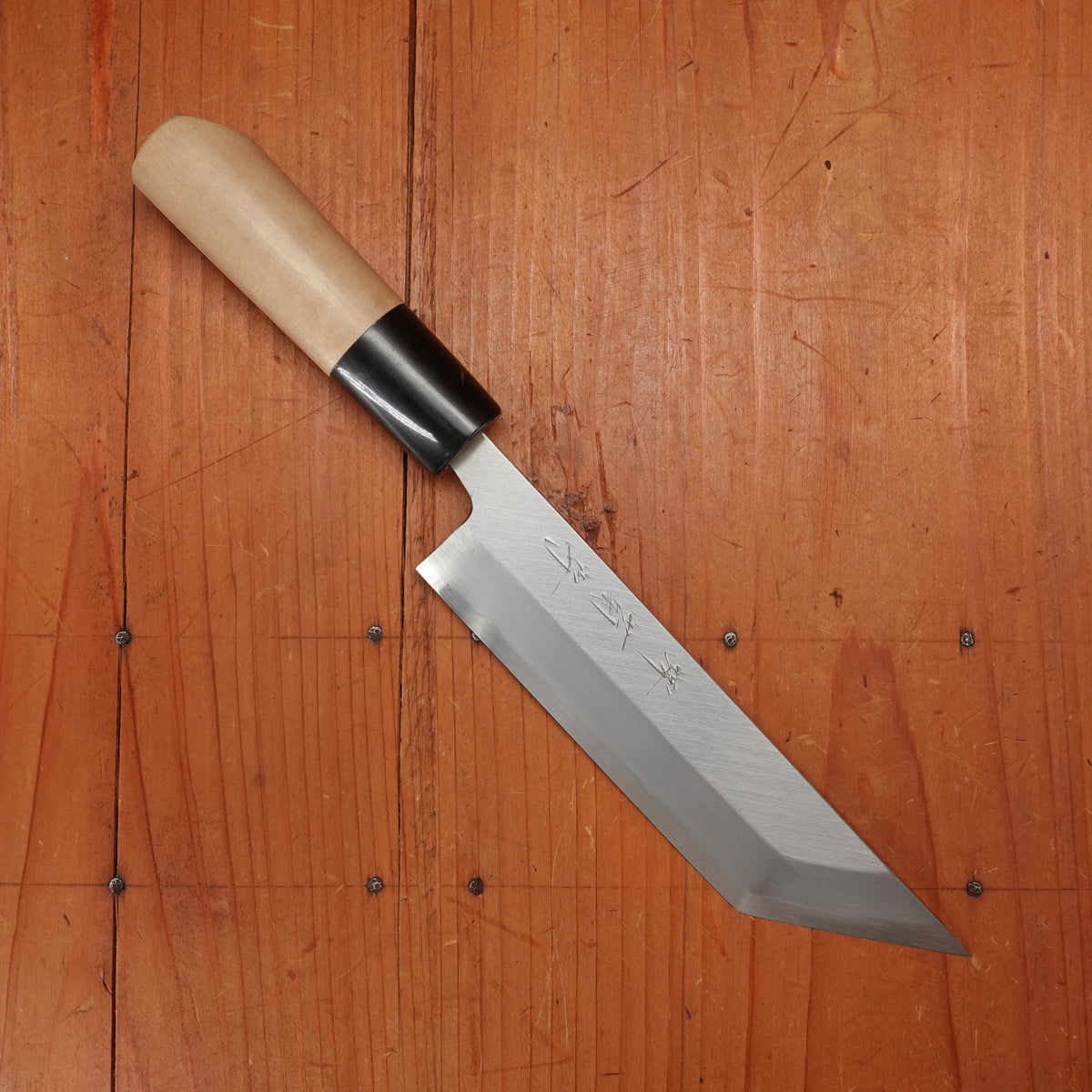 Sakai Kikumori Gokujyo 150mm Unagi-saki Shirogami 2