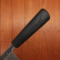 Dan Predergast 220mm Chef Knife Wrought Iron & Silver Steel Bog Oak
