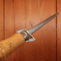 Tru-Edge 11.5" Med-Coarse Sharpening Steel USA 1930s-60s