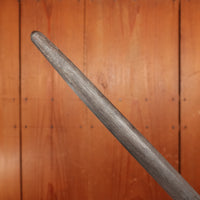 Foster Bros 14.5" Medium Cut Sharpening Steel Cast Pewter USA 1930s-50s *NOT FOR USE*