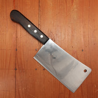 Ercoll 160mm Cleaver Stainless & Beech - Italy 1960s 70s?