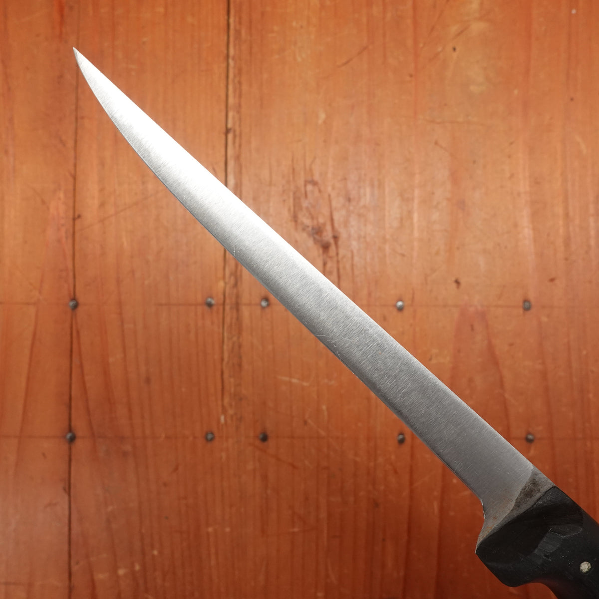 Marks Lost J A Henckels 5.5" Stiff Straight Boning Knife Carbon Steel Solingen 1950s?