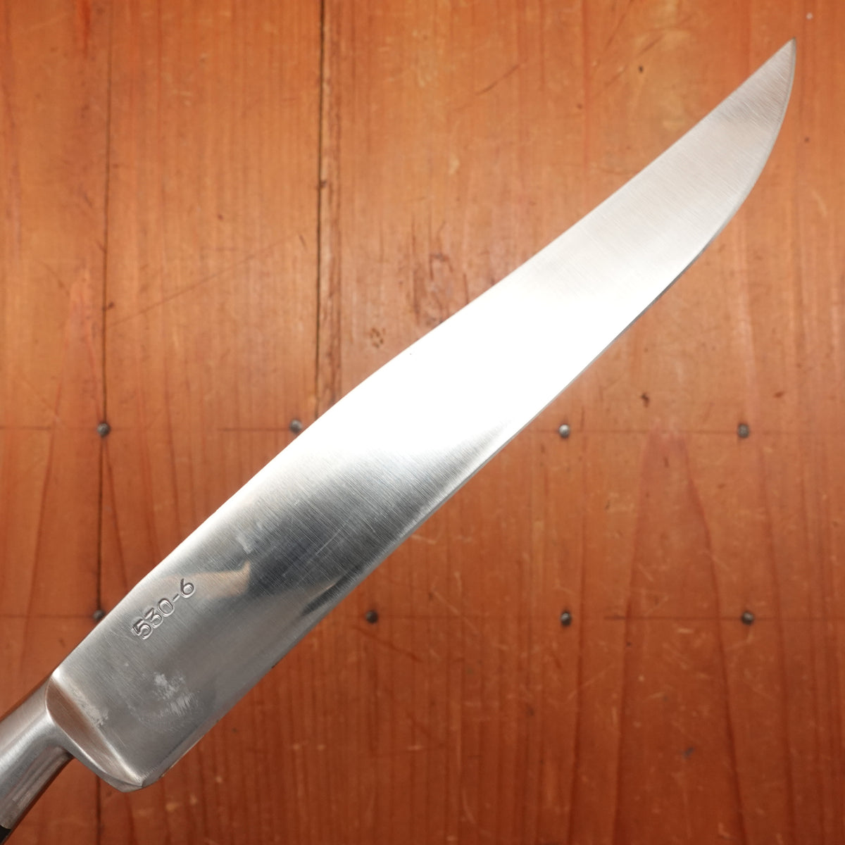Sabatier Crown(?) Hoffritz 6” Yataghan Utility Slicing Knife Stainless 1950-70