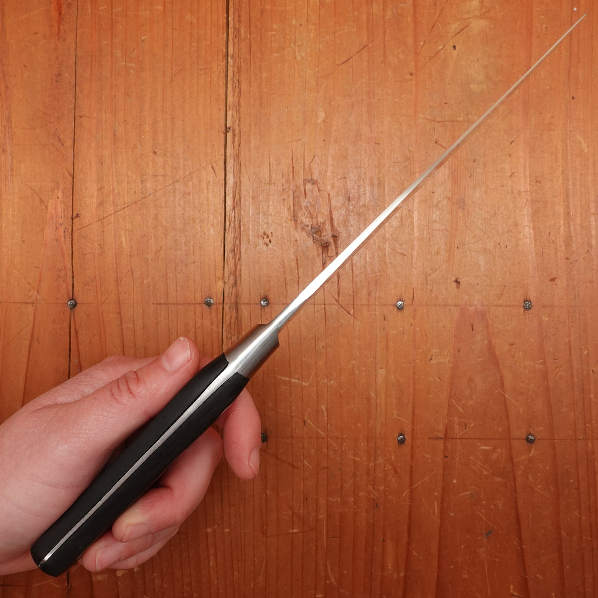 Sabatier Crown(?) Hoffritz 6” Yataghan Utility Slicing Knife Stainless 1950-70