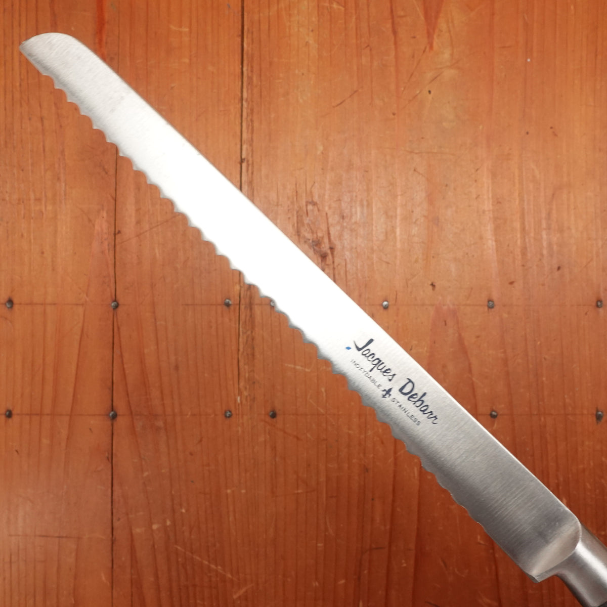 Jacques Debarr 8.5" Bread Knife Stainless Pakka Japan 1980s?