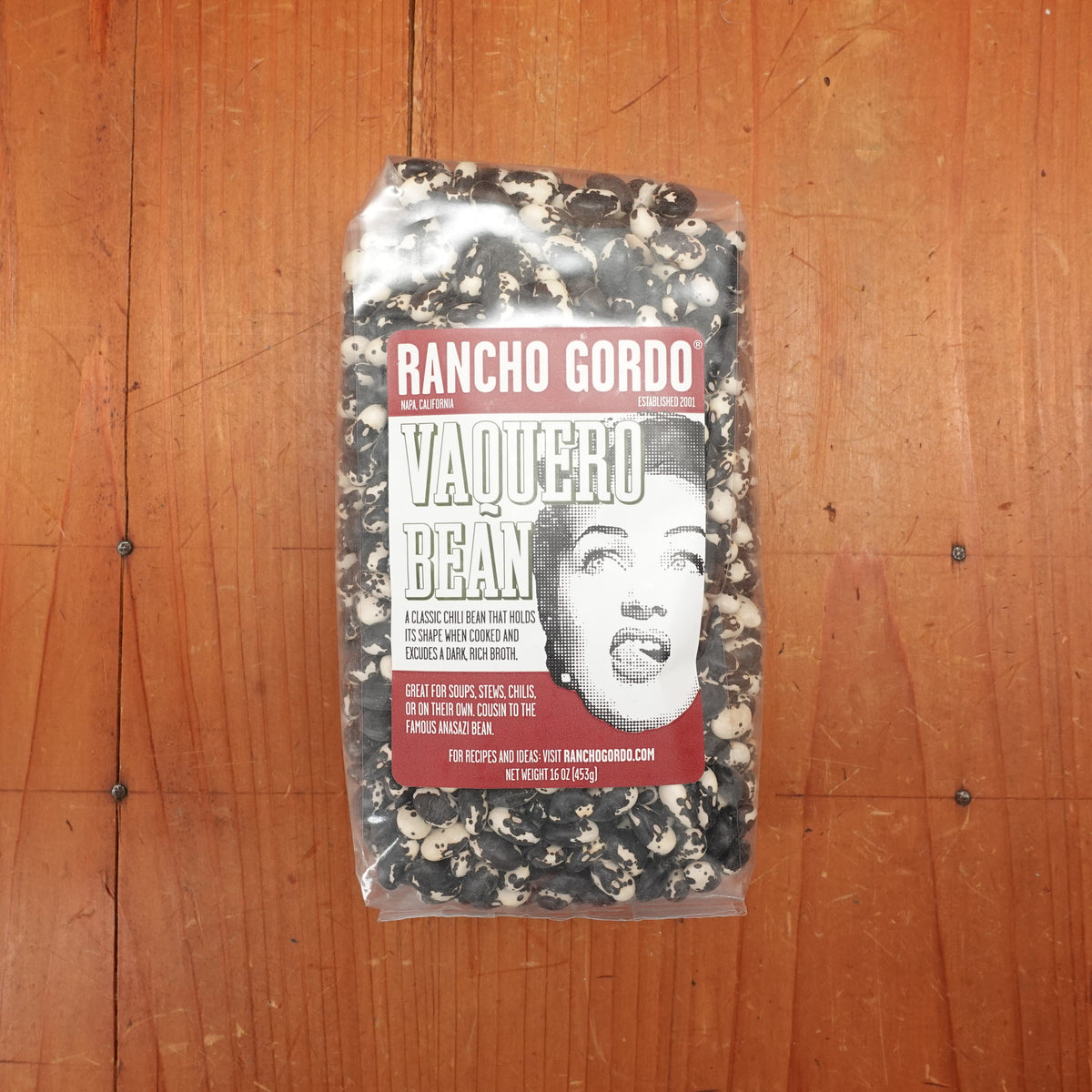 Rancho Gordo Vaquero Beans - 1lb