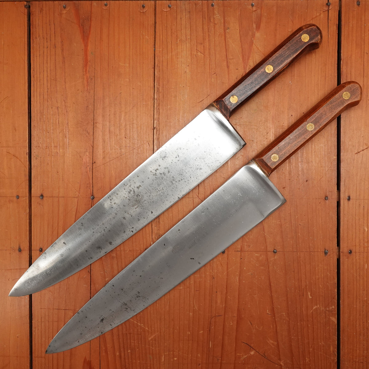 Assorted Clyde Cutlery 12" Heavy Chef Knife Made For US Military 1960s