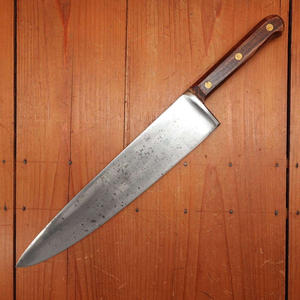 Assorted Clyde Cutlery 12" Heavy Chef Knife Made For US Military 1960s