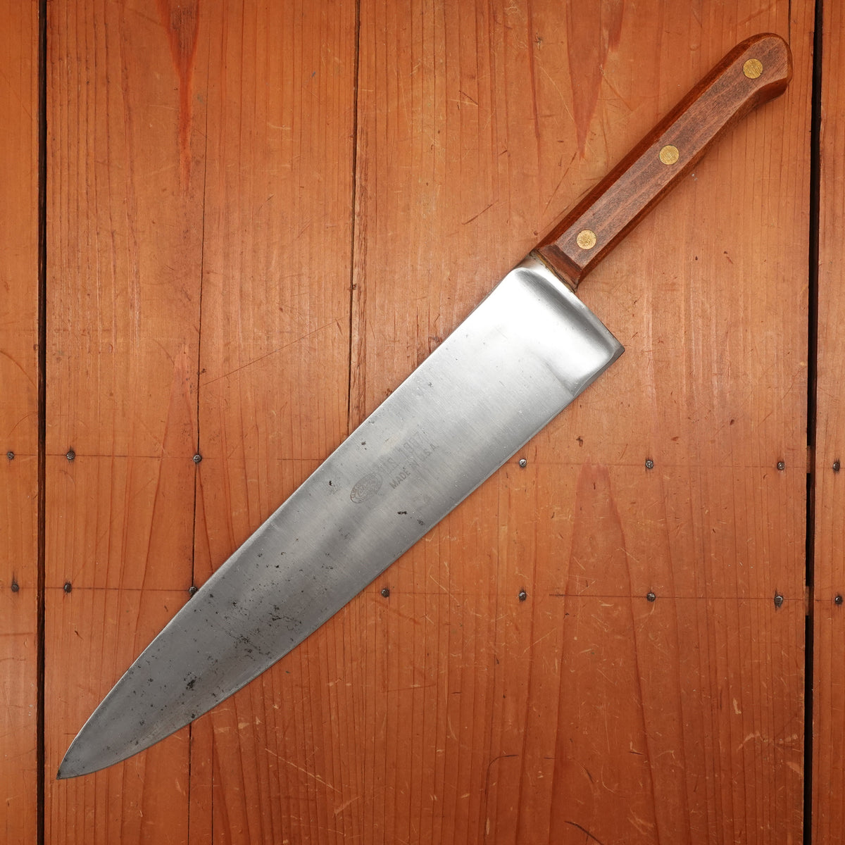 Assorted Clyde Cutlery 12" Heavy Chef Knife Made For US Military 1960s