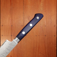 Trade In JCK Natures Blue Clouds Series 140mm Kiritsuke Petty Aogami 2 Nashiji