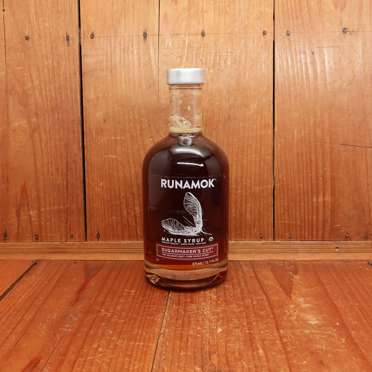 Runamok Sugarmaker’s Cut Vermont Organic Maple Syrup – 375ml