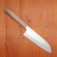 Hitohira STK 165mm Santoku VG7 Walnut Handle