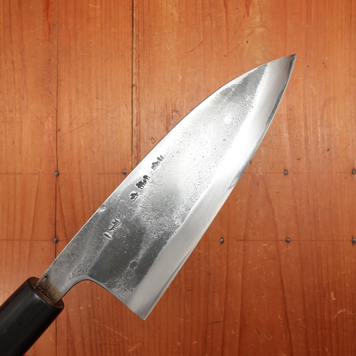 Refurbished Tosa Tadayoshi 180mm Ryo Deba Aogami 1 Ho Horn Handle - Ambidextrous