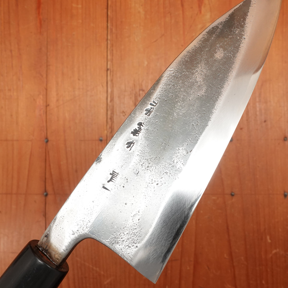 Refurbished Tosa Tadayoshi 180mm Ryo Deba Aogami 1 Ho Horn Handle - Ambidextrous