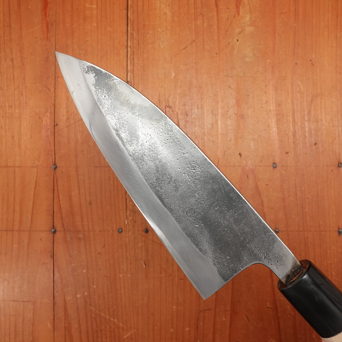 Refurbished Tosa Tadayoshi 180mm Ryo Deba Aogami 1 Ho Horn Handle - Ambidextrous