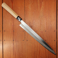 New Old Stock Kanehide 300mm Yanagi Shirogami 3 Poplar Handle