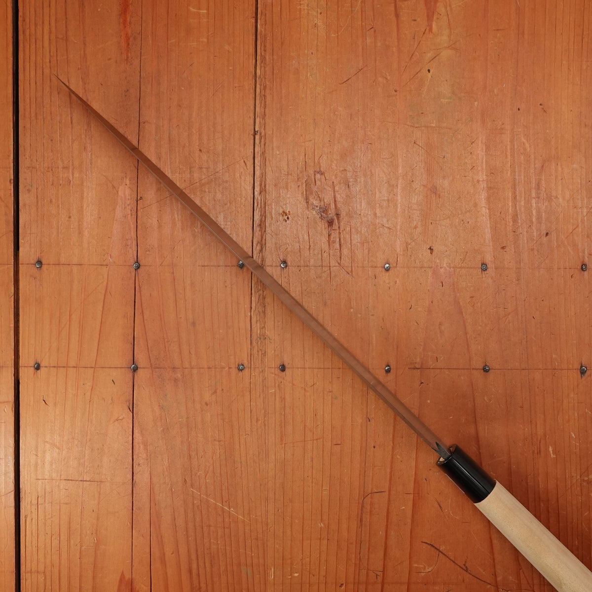 New Old Stock Kanehide 300mm Yanagi Shirogami 3 Poplar Handle