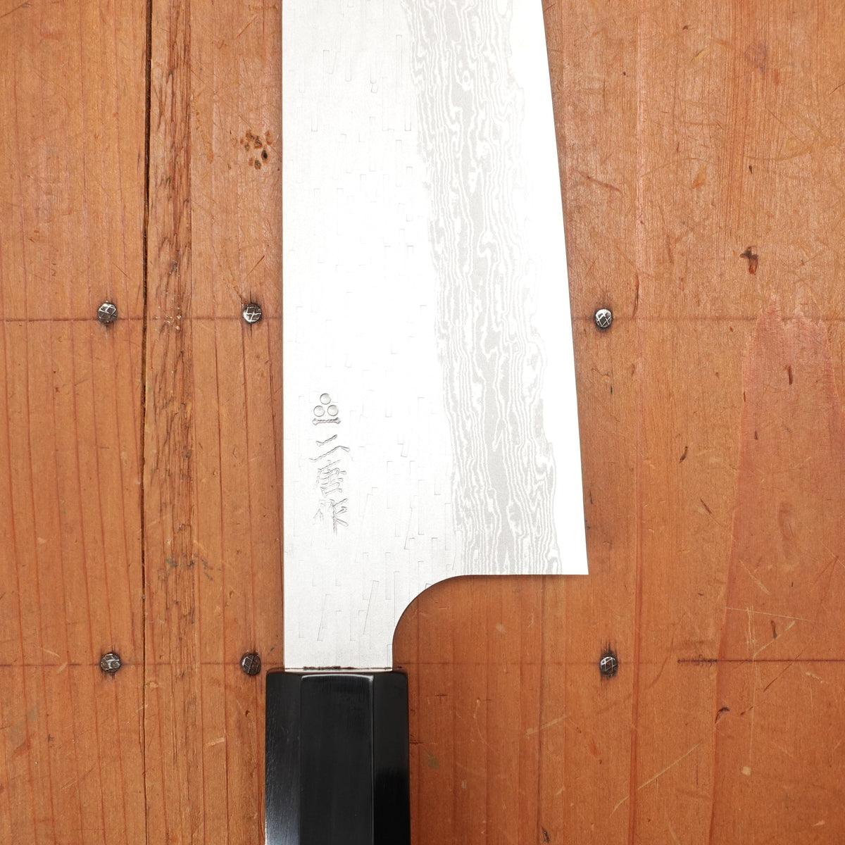 Nigara Hamono 170mm Santoku VG XEOS Ebony Handle