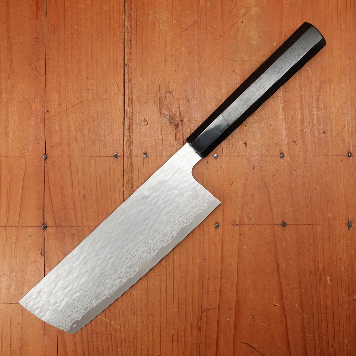 Nigara Hamono 170mm Nakiri VG XEOS Ebony Handle