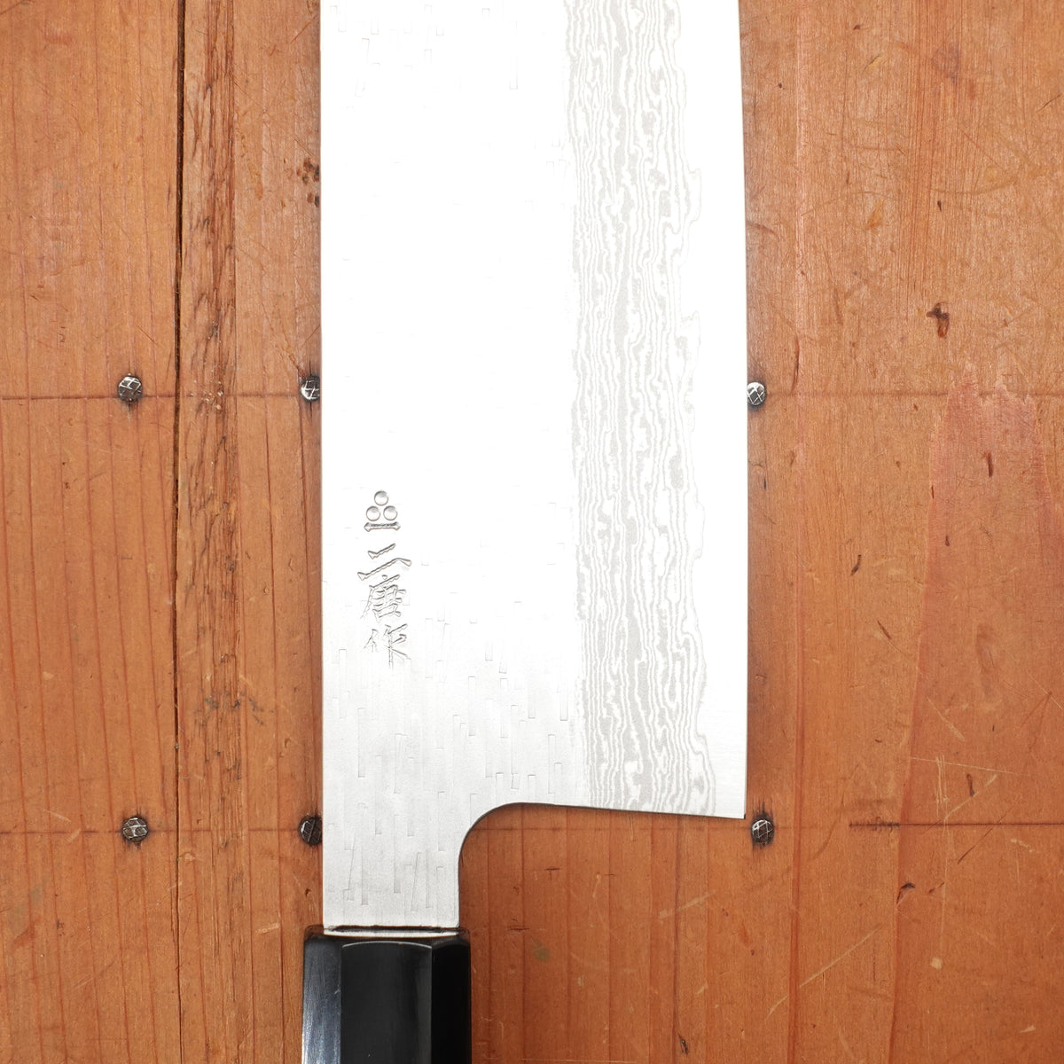 Nigara Hamono 170mm Nakiri VG XEOS Ebony Handle