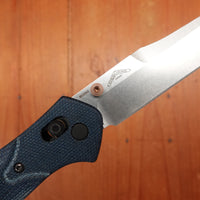 Benchmade 940-04 Osborne Reverse Tanto M390 Axis Lock Denim Micarta