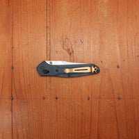 Benchmade 940-04 Osborne Reverse Tanto M390 Axis Lock Denim Micarta