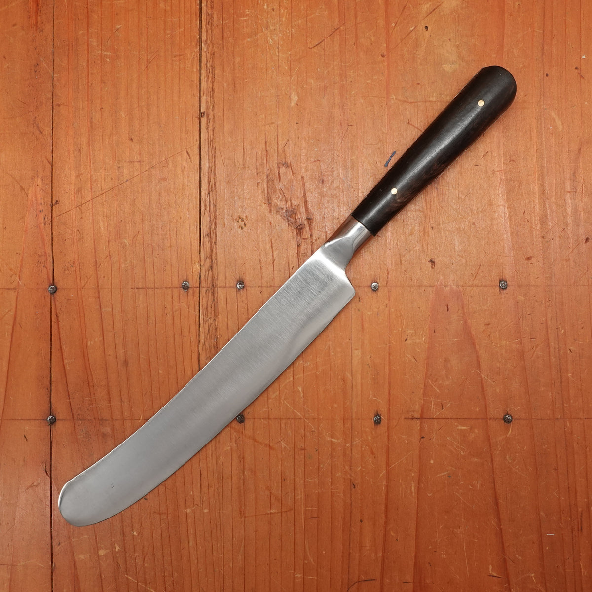 Modern Reproduction 1700s English Table Knife Carbon Steel Horn