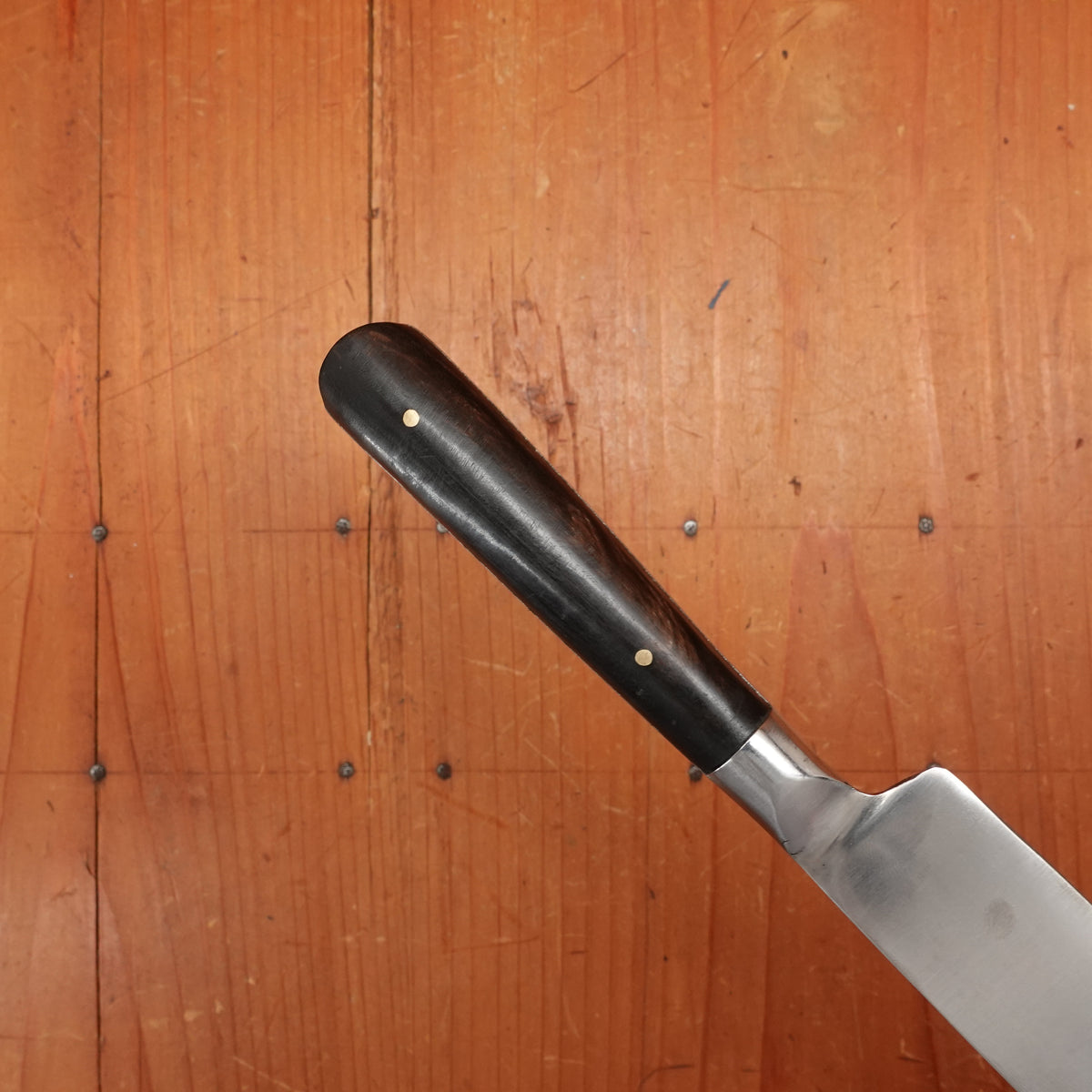 Modern Reproduction 1700s English Table Knife Carbon Steel Horn