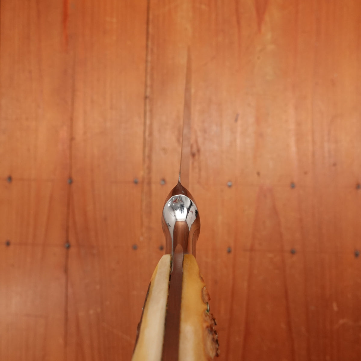 Hoffritz 8" Carving Knife Forged Stainless Stag Solingen 1950s-60s