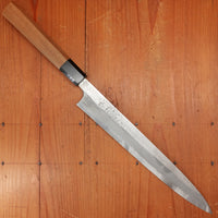 Trade In Yoshihiro Yauji 270mm Yanagi Aogami 2 Mirror Damascus