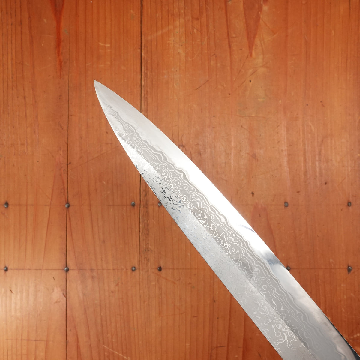 Trade In Yoshihiro Yauji 270mm Yanagi Aogami 2 Mirror Damascus