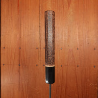 New Old Stock Yoshikane 240mm Sujihiki SLD Suminagashi Blade New Burnt Chestnut Handle