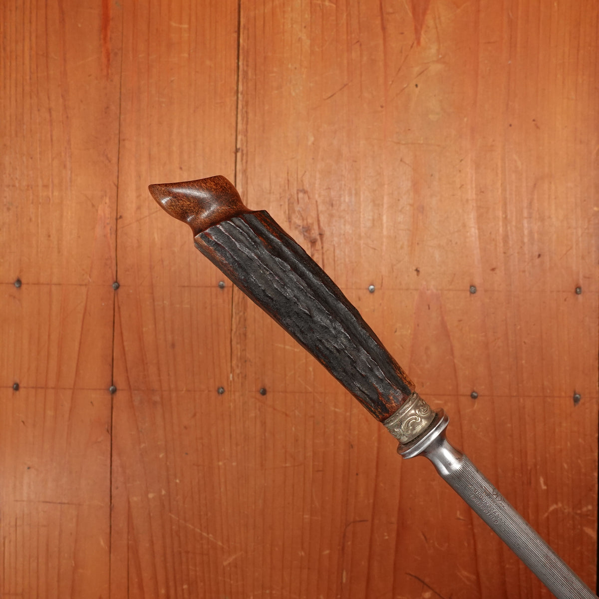 Abram Brooksbank Malinda Works 3 Pc Carving Set In Box Sheffield Circa 1900-1920?