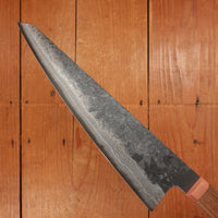 Blenheim Forge 220mm Gyuto Iron Clad Aogami 2 Walnut & Copper