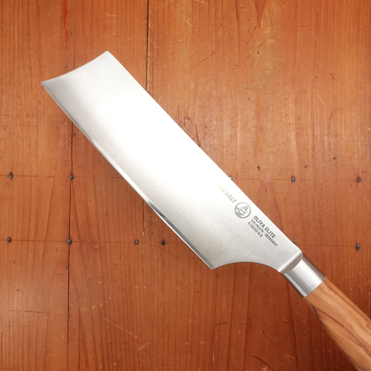 Trade In Messermeister Oliva Elite 6.5" Nakiri Stainless Olive