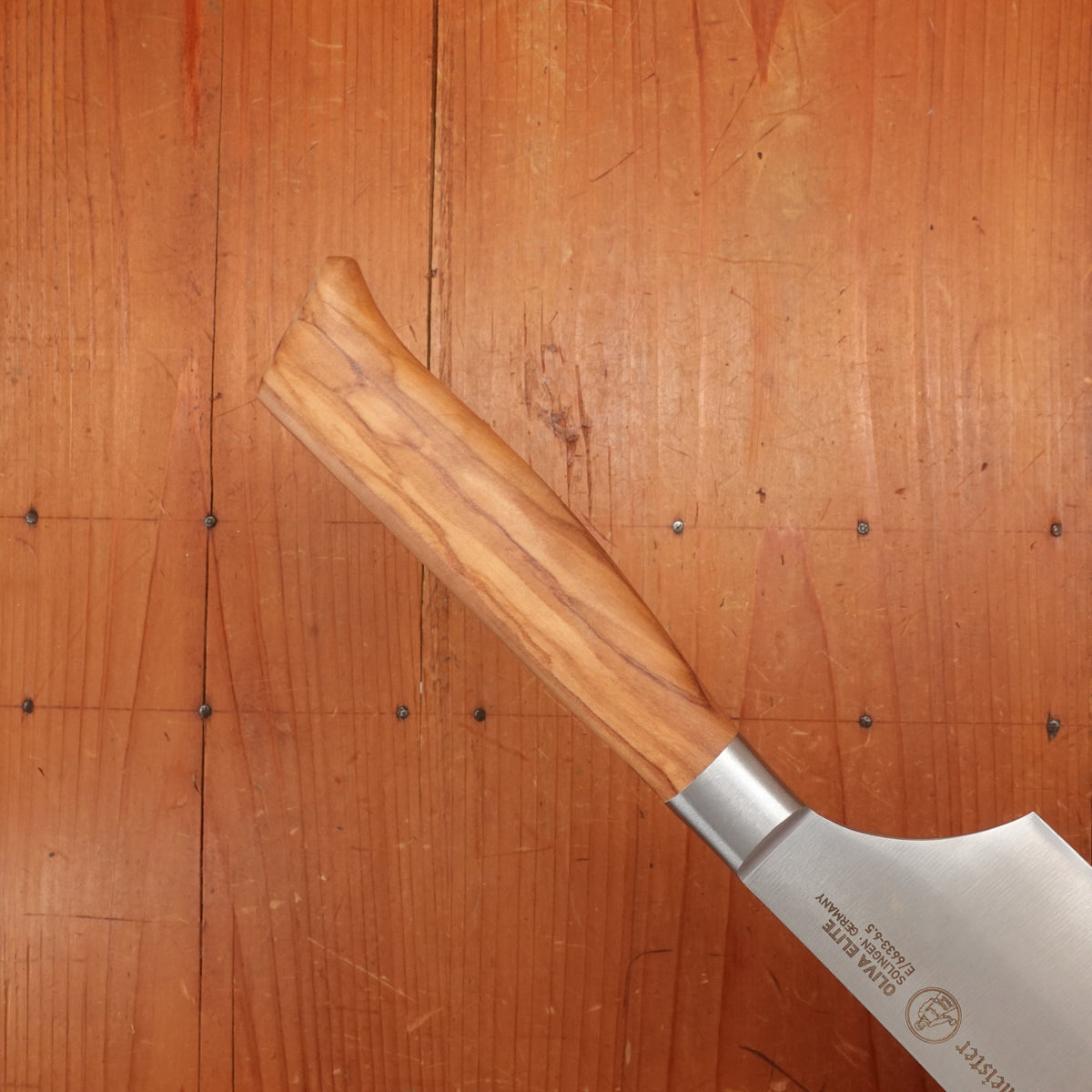 Trade In Messermeister Oliva Elite 6.5" Nakiri Stainless Olive