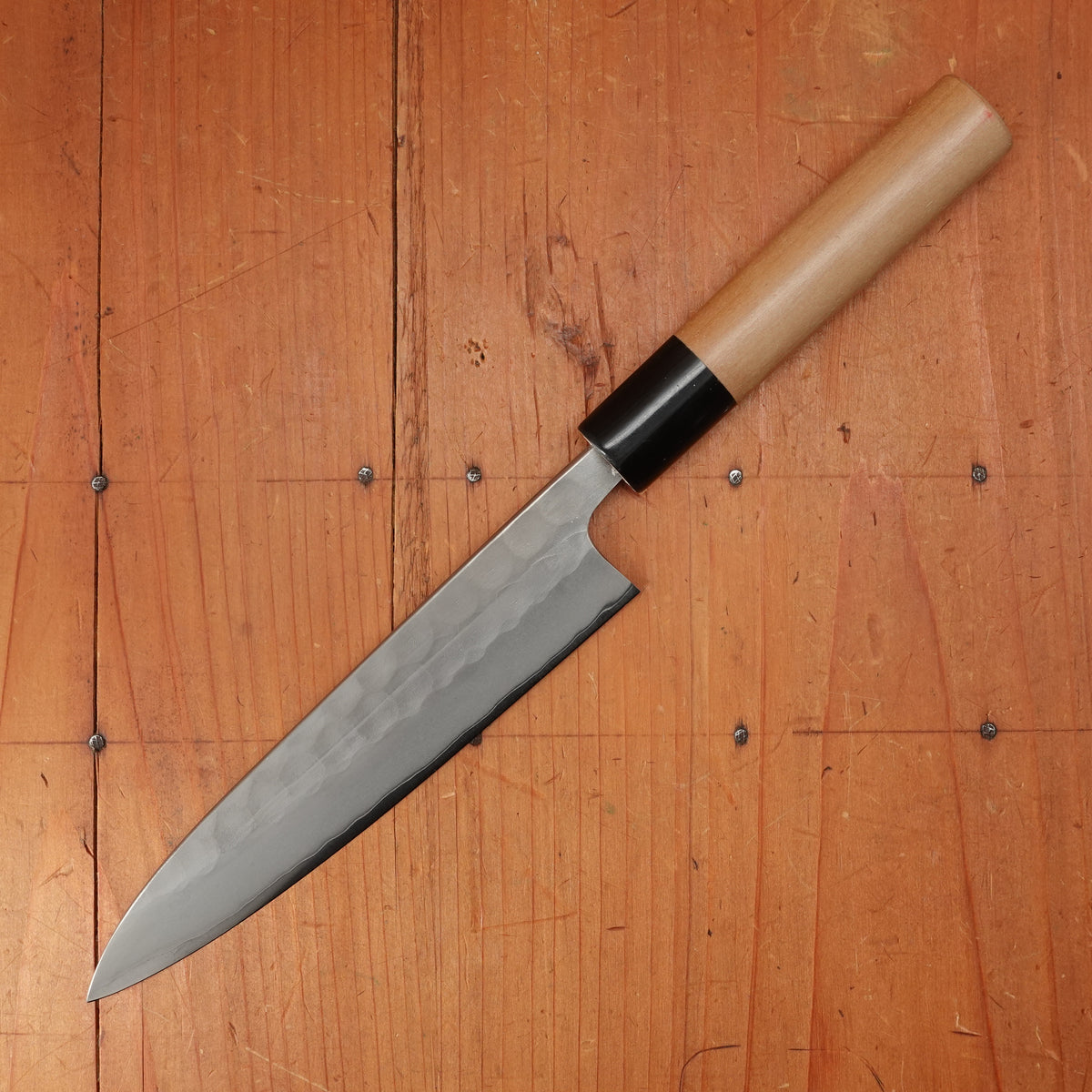 New Old Stock Yoshikane 150mm Petty SKD Tsuchime D Ho/Horn Handle