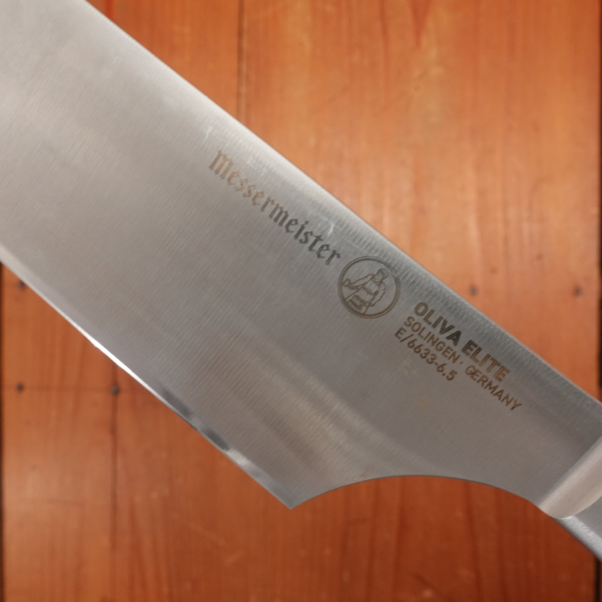Trade In Messermeister Oliva Elite 6.5" Nakiri Stainless Olive