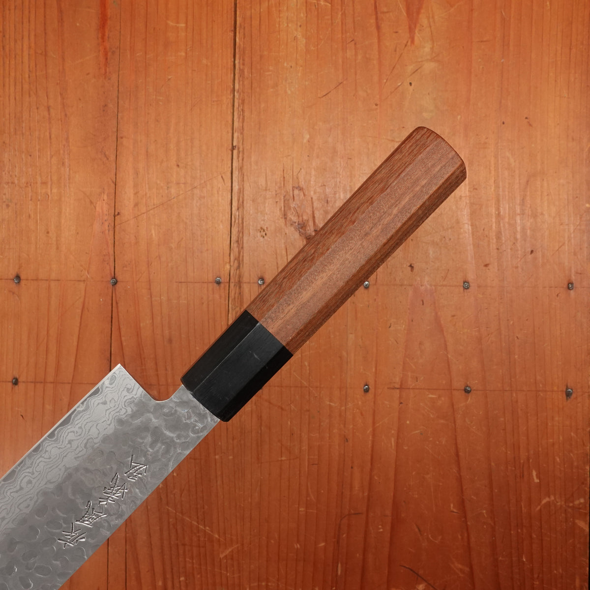 Trade In Yoshihiro VG-10 46 Layers Hammered Damascus Nakiri
