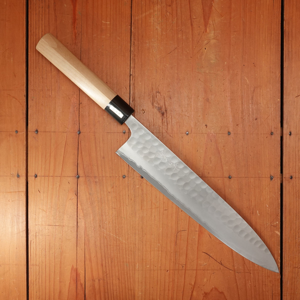 New Vintage Yoshikane 270mm Gyuto SKD Tsuchime D Ho/Horn Handle
